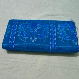 Blue full body  sambalpuri ikat Bandha silk saree